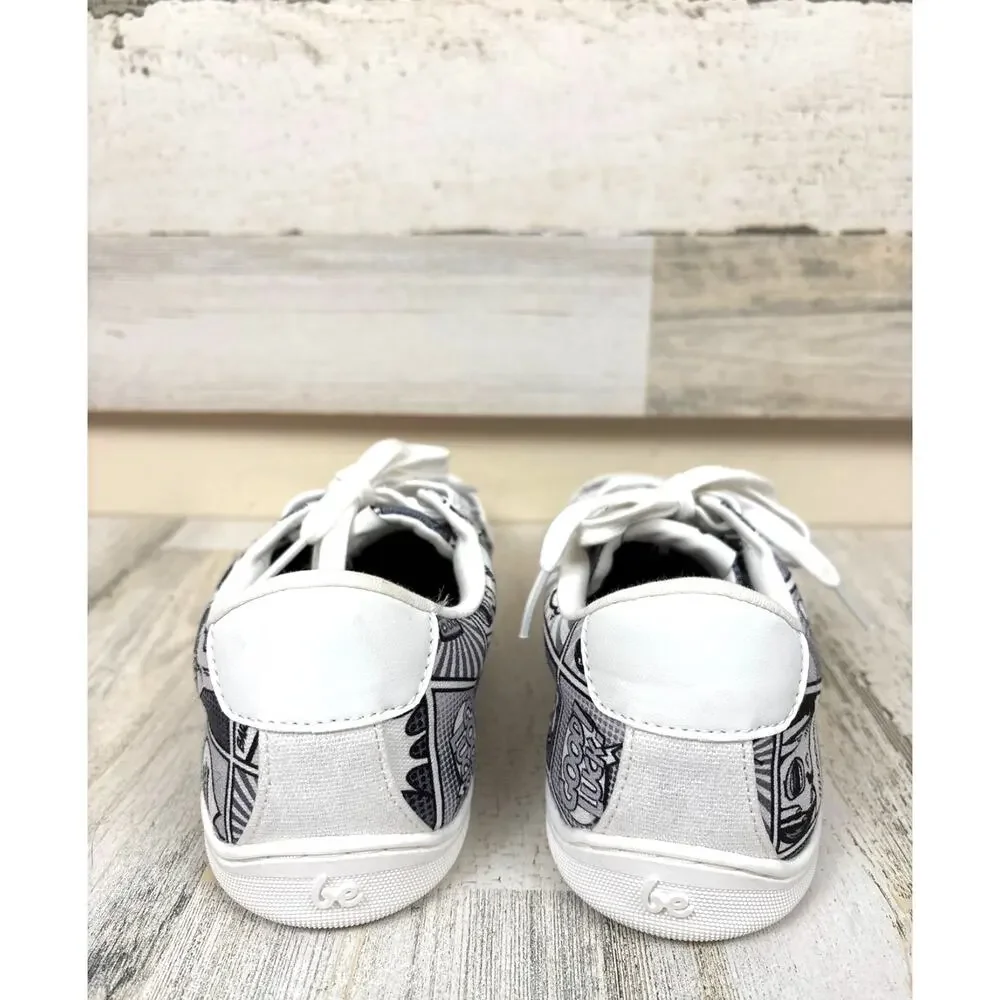 Barefoot Be Lenka Womens 7 Rebound Comics Sneakers Minimalist Casual NEW